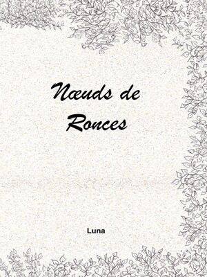 cover image of Noeuds de ronces